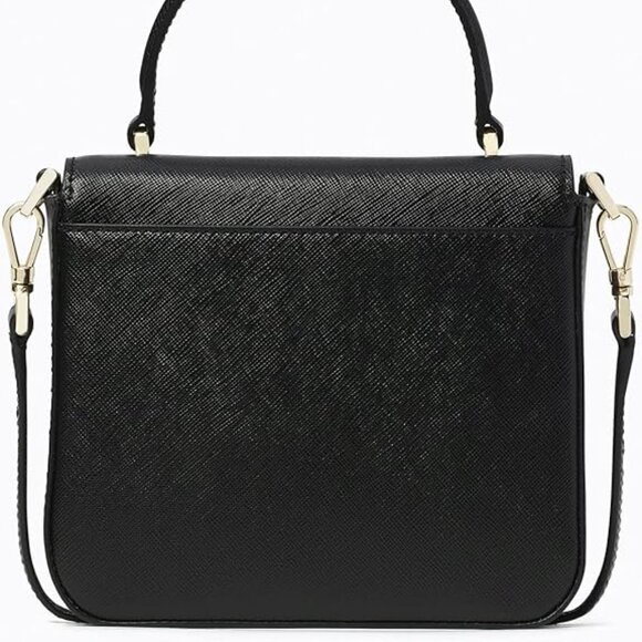 Kate Spade Staci Square Crossbody Black K7342 Saffiano Leather - Picture 5 of 7